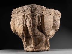 Chapiteau romain avec sirènes - France 13e siècle
