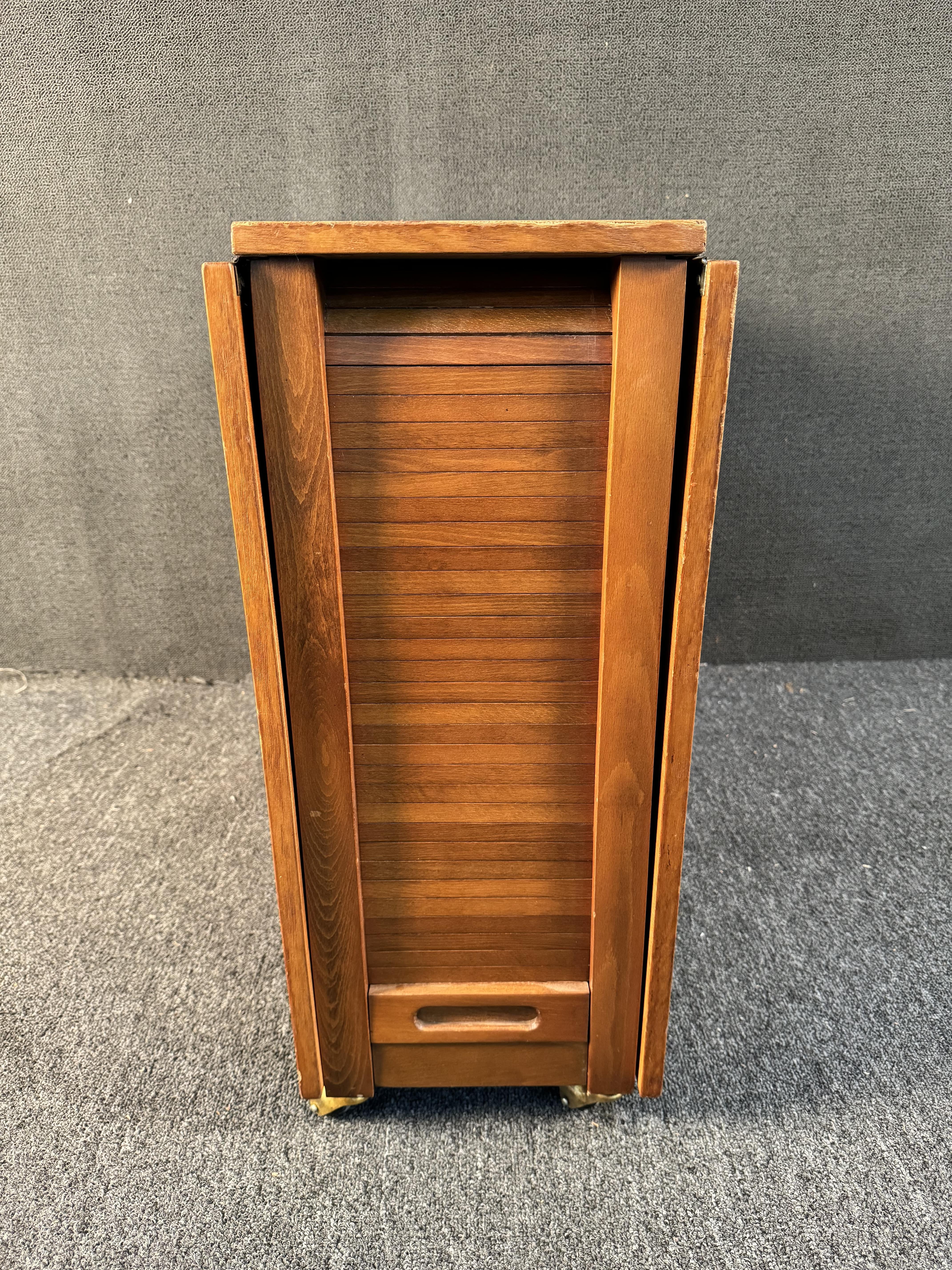 Mid-Century Teak Drop Leaf Dining Set 5