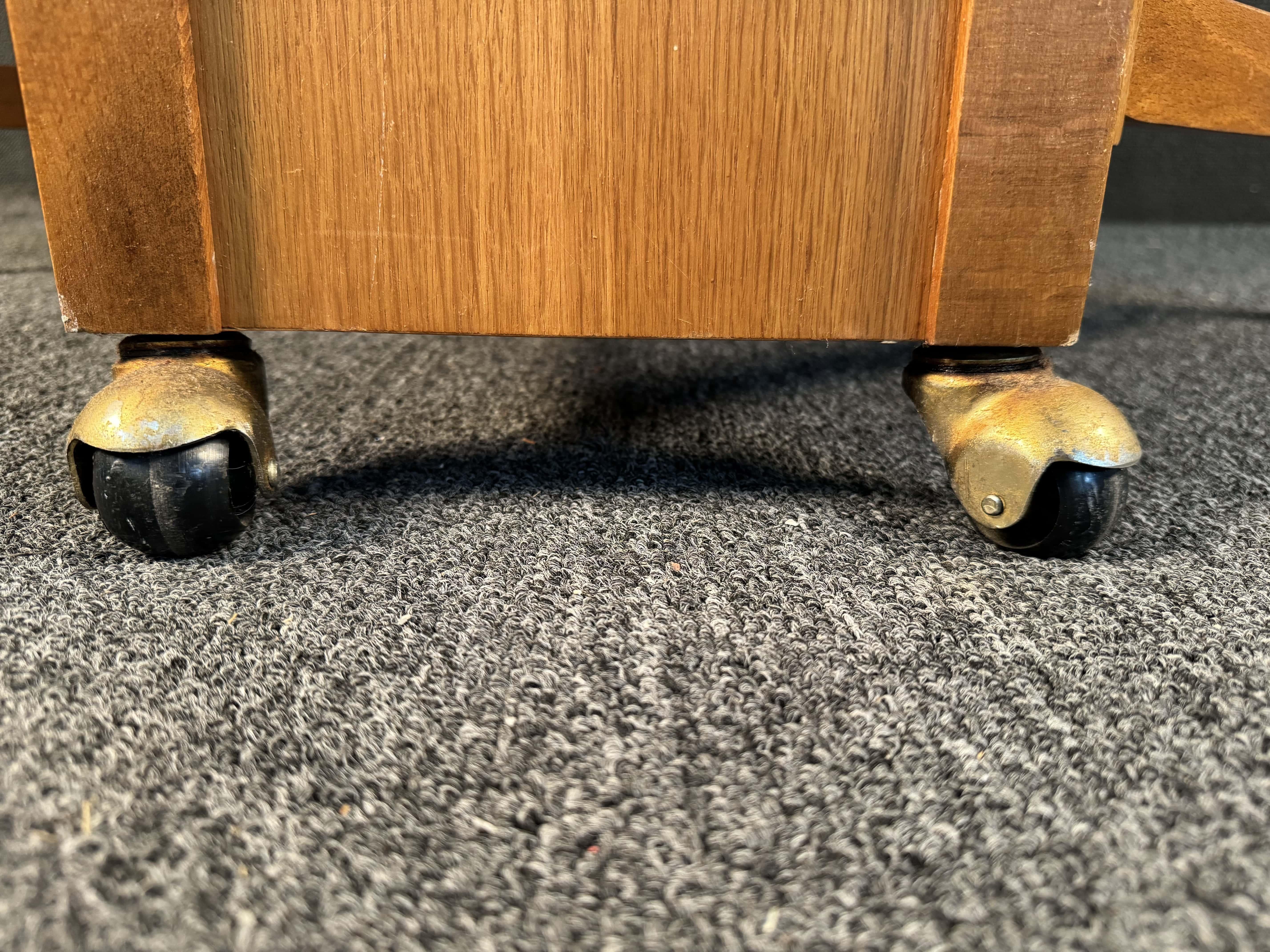 Mid-Century Modern Mid-Century Teak Drop Leaf Dining Set