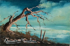 Romano Mussolini (Italian Painter/musician) - 20th century landscape painting