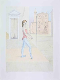 Romano Parmeggiani - Ballerina - Lithograph by Romano Parmeggiani - 1990s Ballerina - Lithograph by Romano Parmeggiani - 1990s