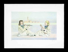 Untitled - Lithograph by Romano Parmeggiani - 1980