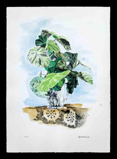 Untitled - Lithograph by Sigfrido Oliva - 1980