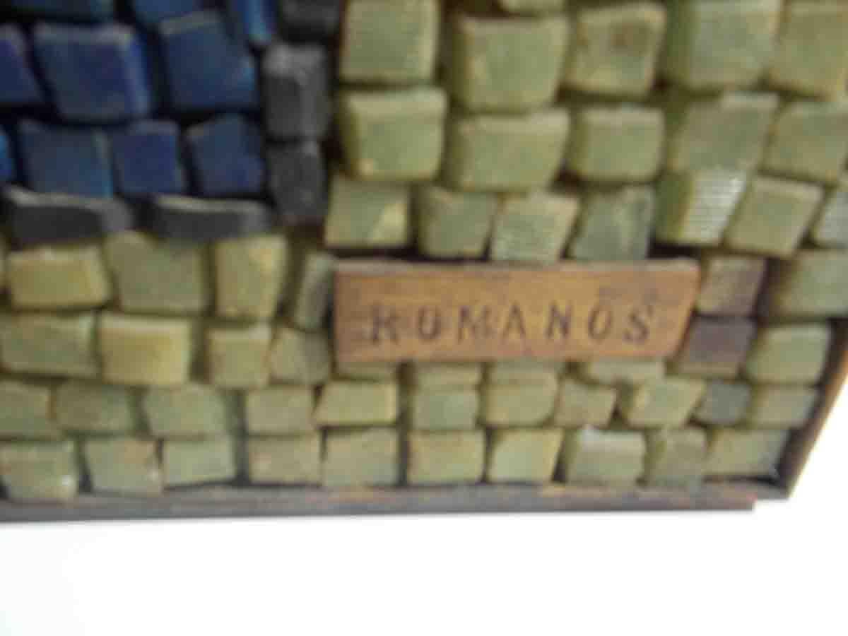 Romanos Glass tesserae Figural Mosaic 1