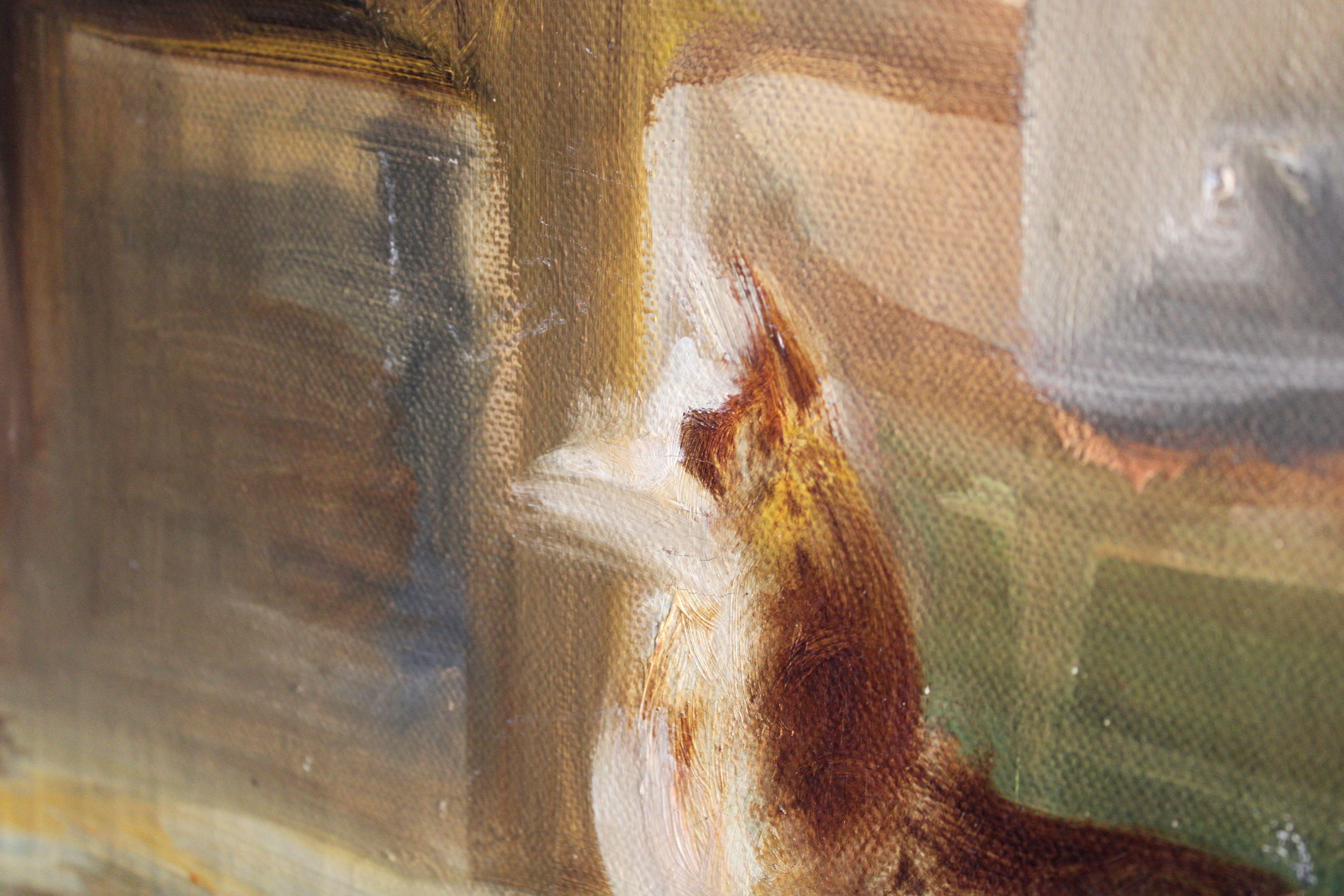Ball. 1920er Jahre, Öl auf Leinwand, 65x92 cm im Angebot 6