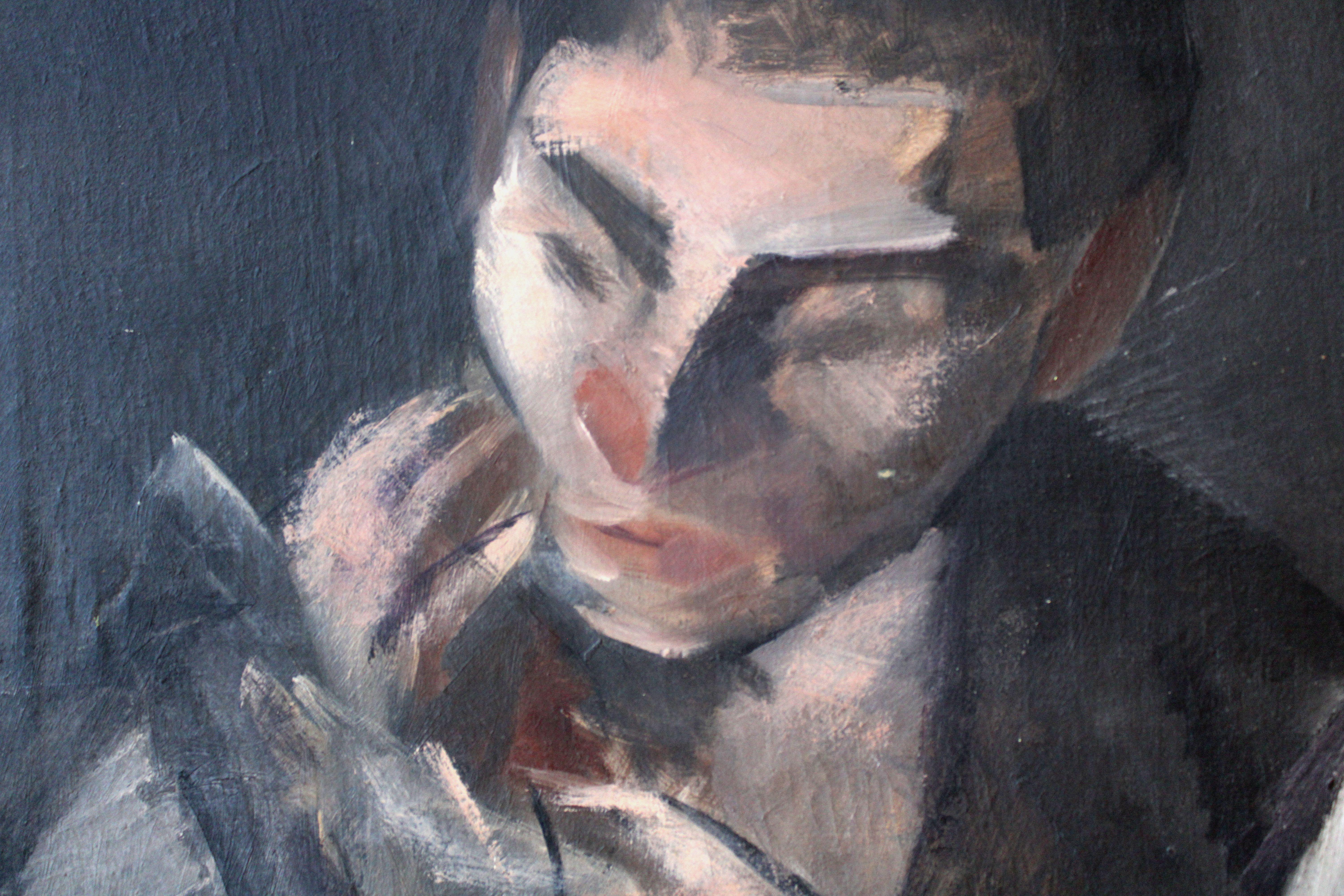 Ritratto della madre. 1917, olio su tela, 60x50 cm
Con certificato di autenticità 

Romani Suta

Nata il 28 aprile 1896 nelle vicinanze di  Cesis (Lettonia), morto il 14 luglio 1944 a Tbilisi (Georgia), riabilitato postumo.
Pittore, grafico,