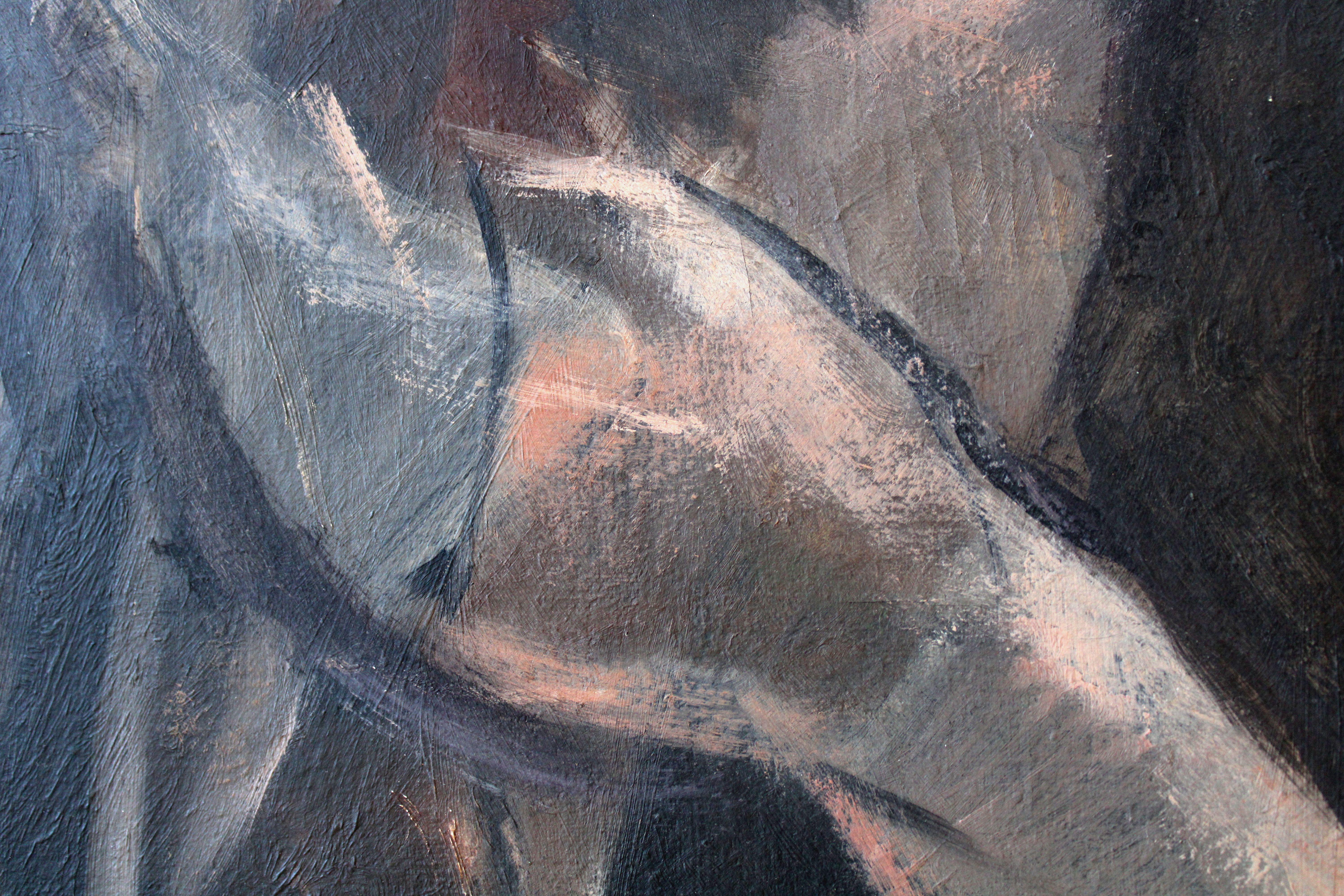 Ritratto della madre. 1917, olio su tela, 60x50 cm in vendita 4