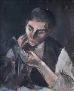 Ritratto della madre. 1917, olio su tela, 60x50 cm