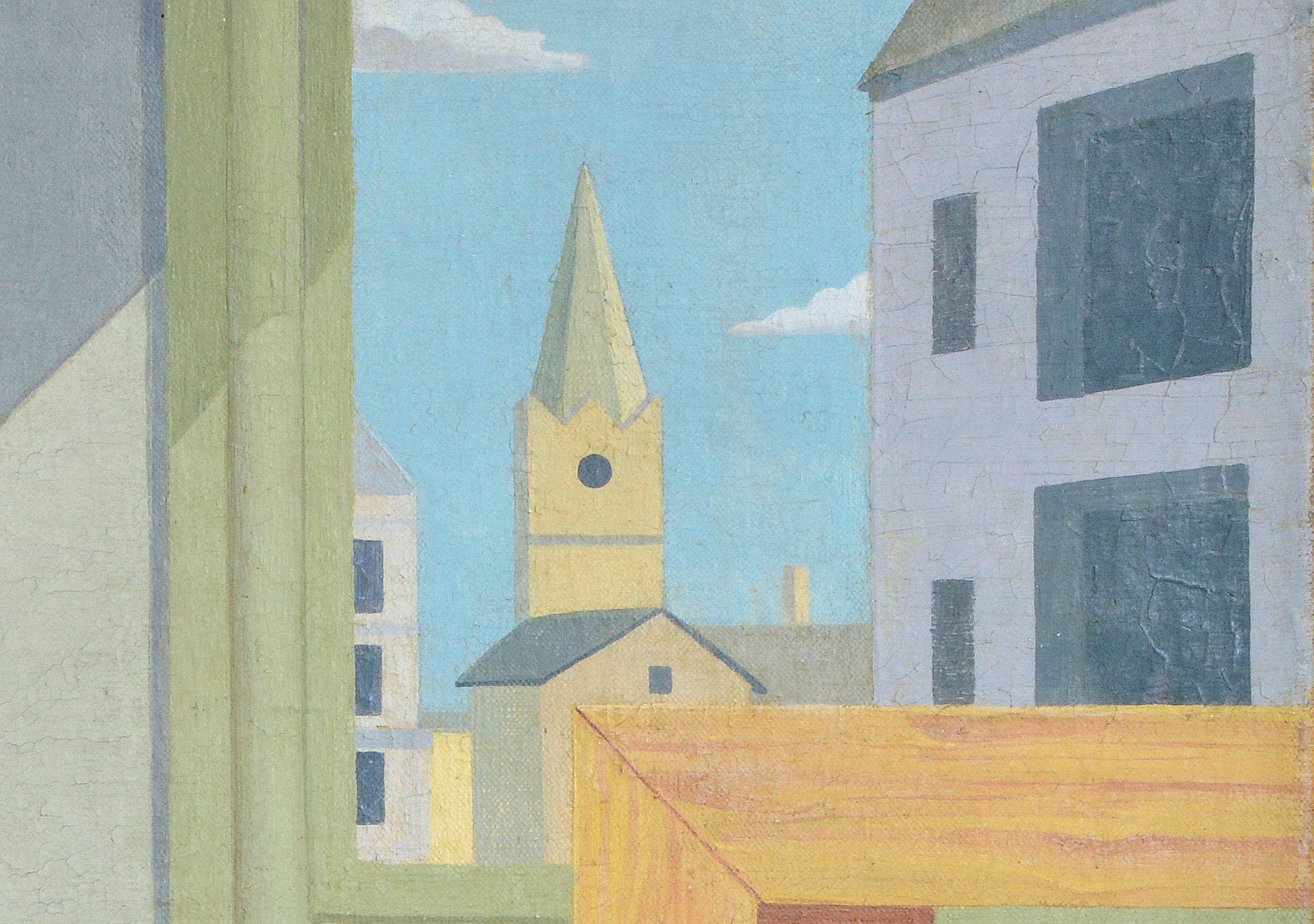 Natura morta con piatto, poster e bottiglia di liquore
1929. Olio su tela, 69x50 cm
con certificato di autenticità 

Romani Suta

Nata il 28 aprile 1896 nelle vicinanze di  Cesis (Lettonia), morto il 14 luglio 1944 a Tbilisi (Georgia), riabilitato