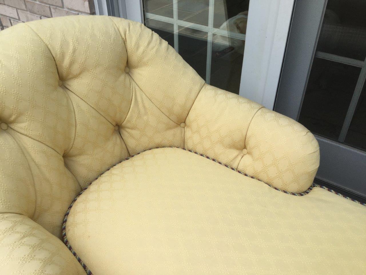 ethan allen chaise lounge