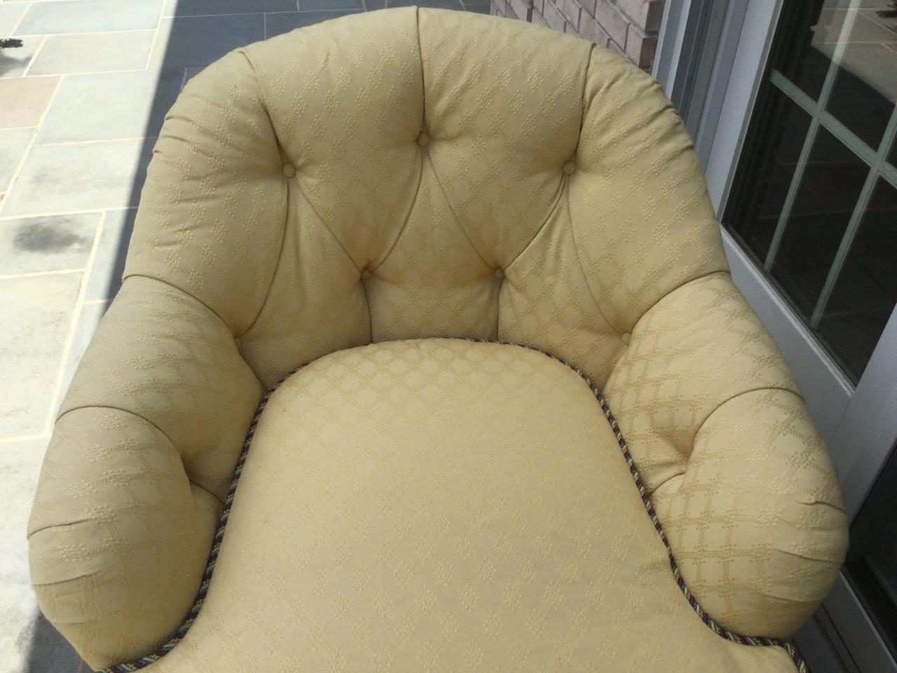 ethan allen chaise lounge