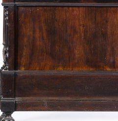 Romantic bed in Noble Wood - 19th century