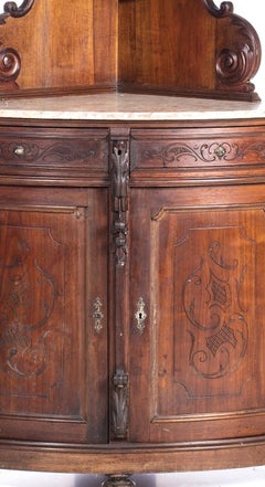 Romantic corner piece - 19th century
