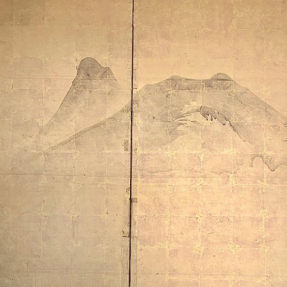 Romantic Edo Peacock Screen For Sale 2