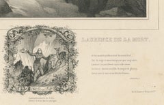 Romantic Era Lithograph – Jocelyn Sauvant Laurence de la Mort, c.1840