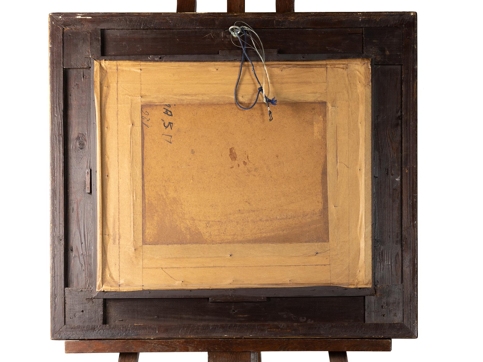 Romantisches französisches Ölgemälde, Junger Junge, Bauern-Wandszene, 19. Jahrhundert im Zustand „Gut“ im Angebot in Lisbon, PT