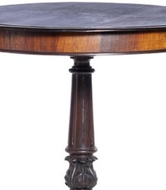Romantic Noble Wood table - 19th century