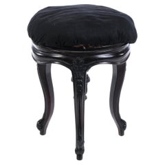 Romantic piano bench - 19th century