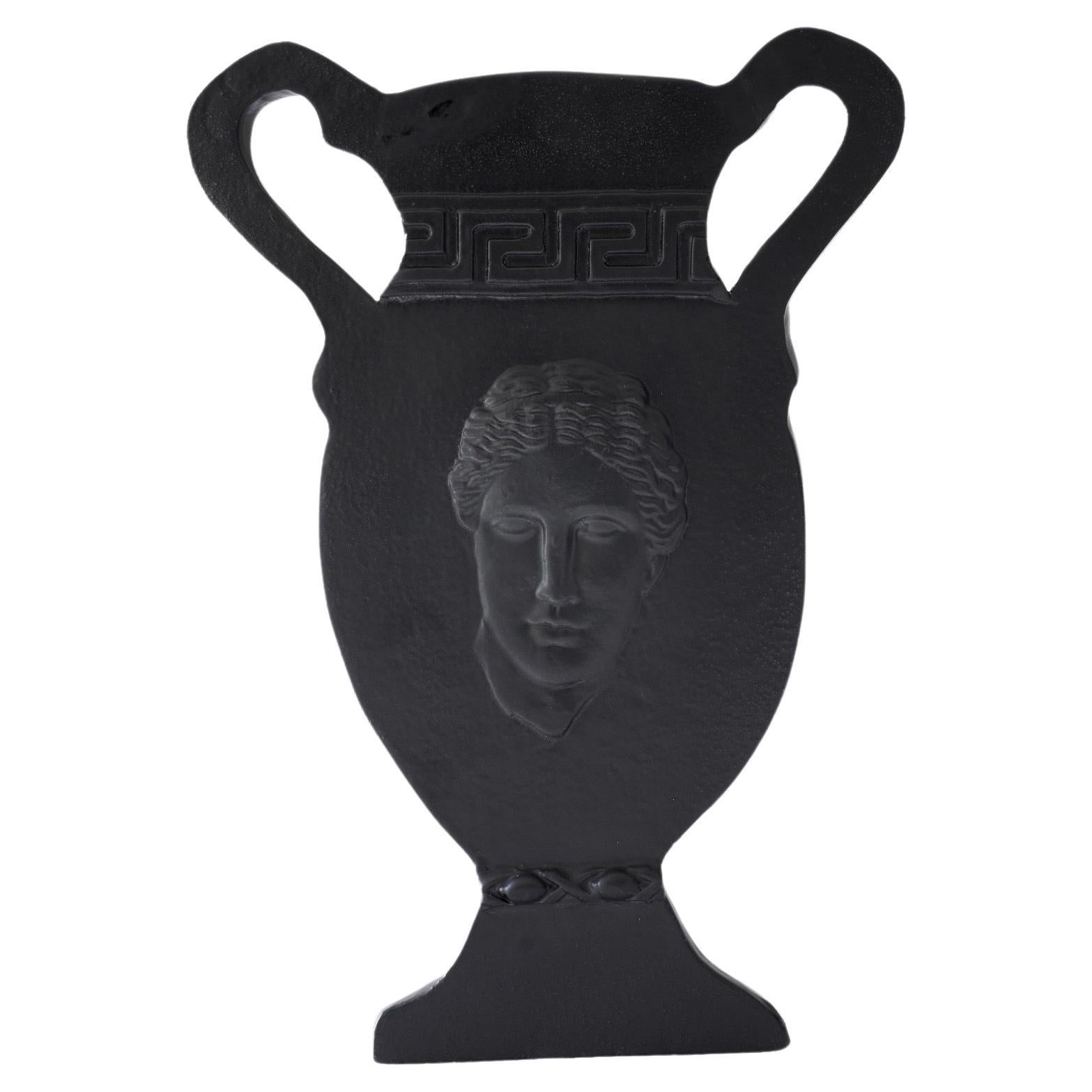 Romantic Romanesque handmade silhouette " Goddess " vase For Sale