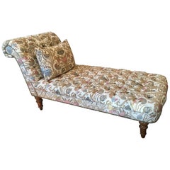 Romantic Scroll-Back Chaise