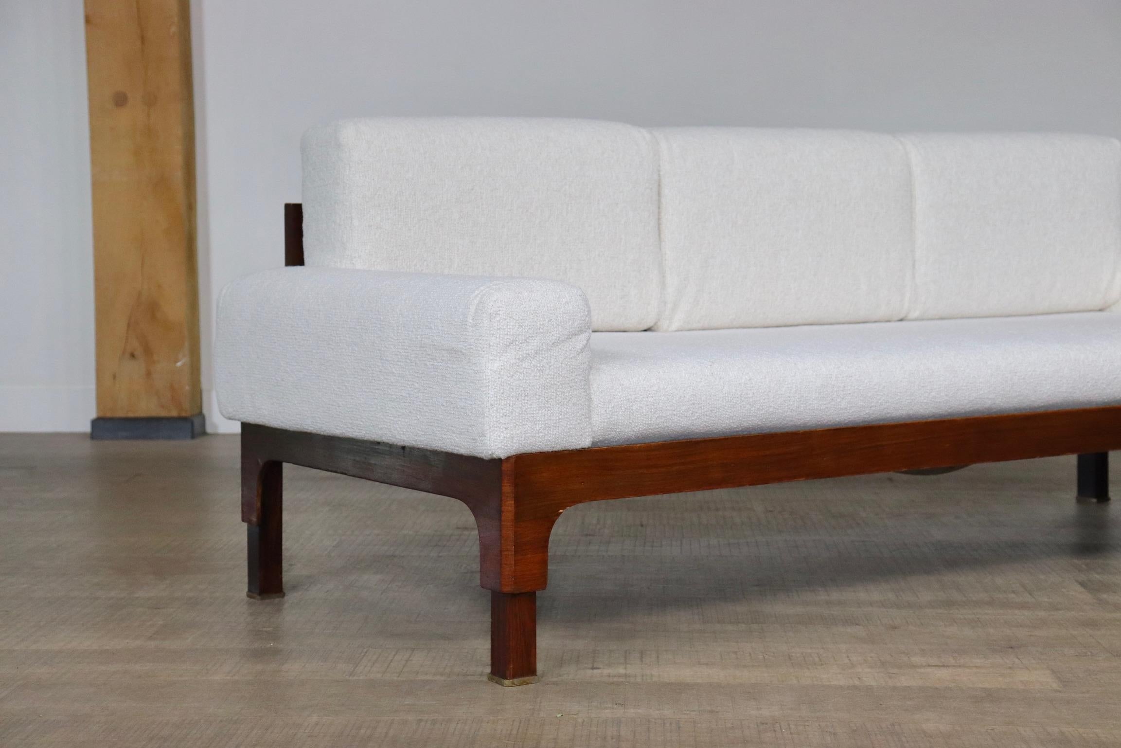 Mid-20th Century ‘Romantica’ Sofa by Piero Ranzani for Elam, Italy 1950s For Sale