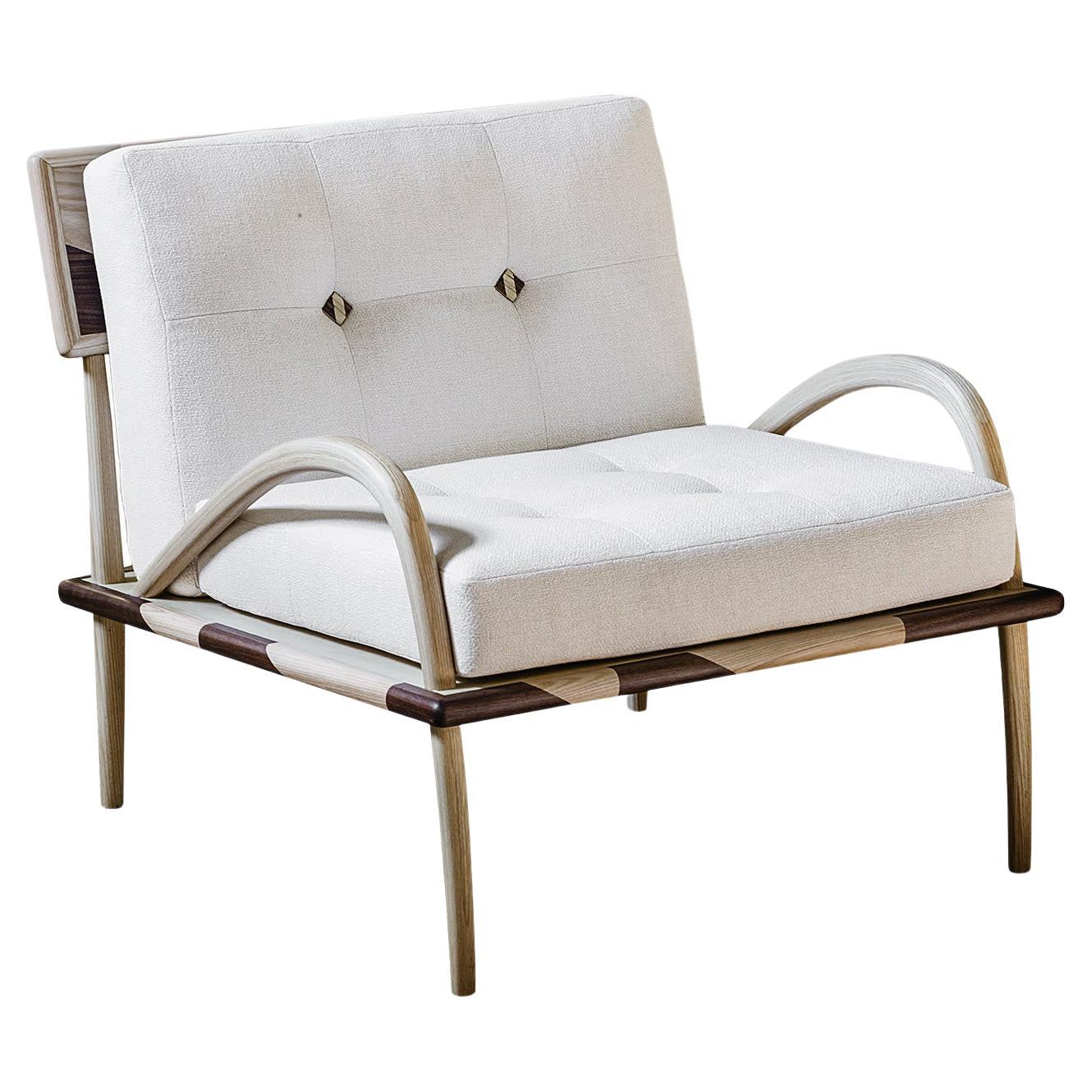 Romanza Lounge Armchair by Studio Mamo For Sale