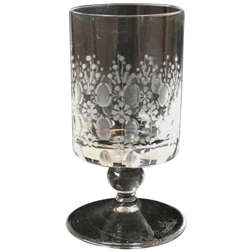 Romanze Schnapps Glass by Bjorn Wiinblad, Rosenthal For Sale