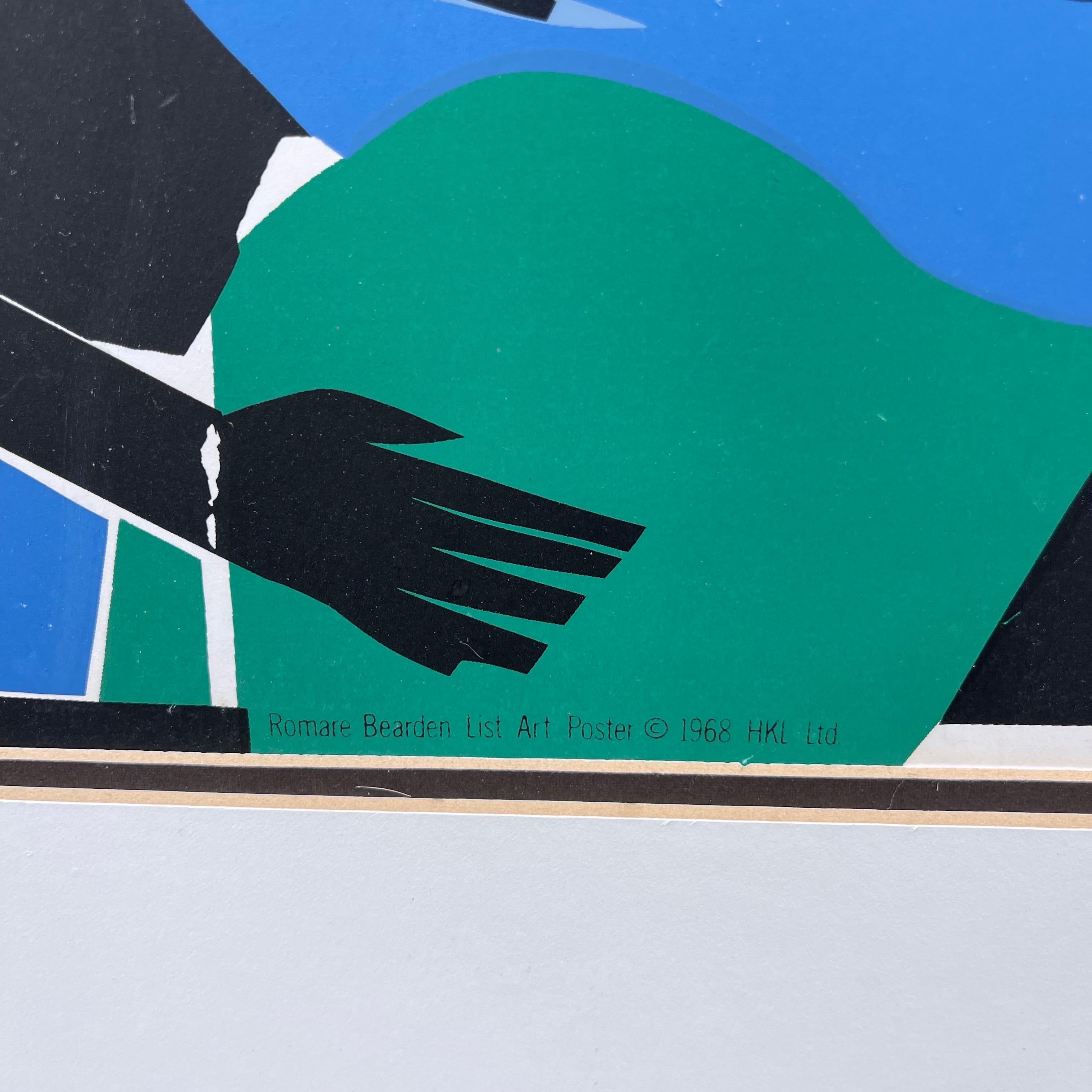 Romare Bearden, 1911-1988, “Martin Luther King, Jr. Mountain Top” Lithograph For Sale 2
