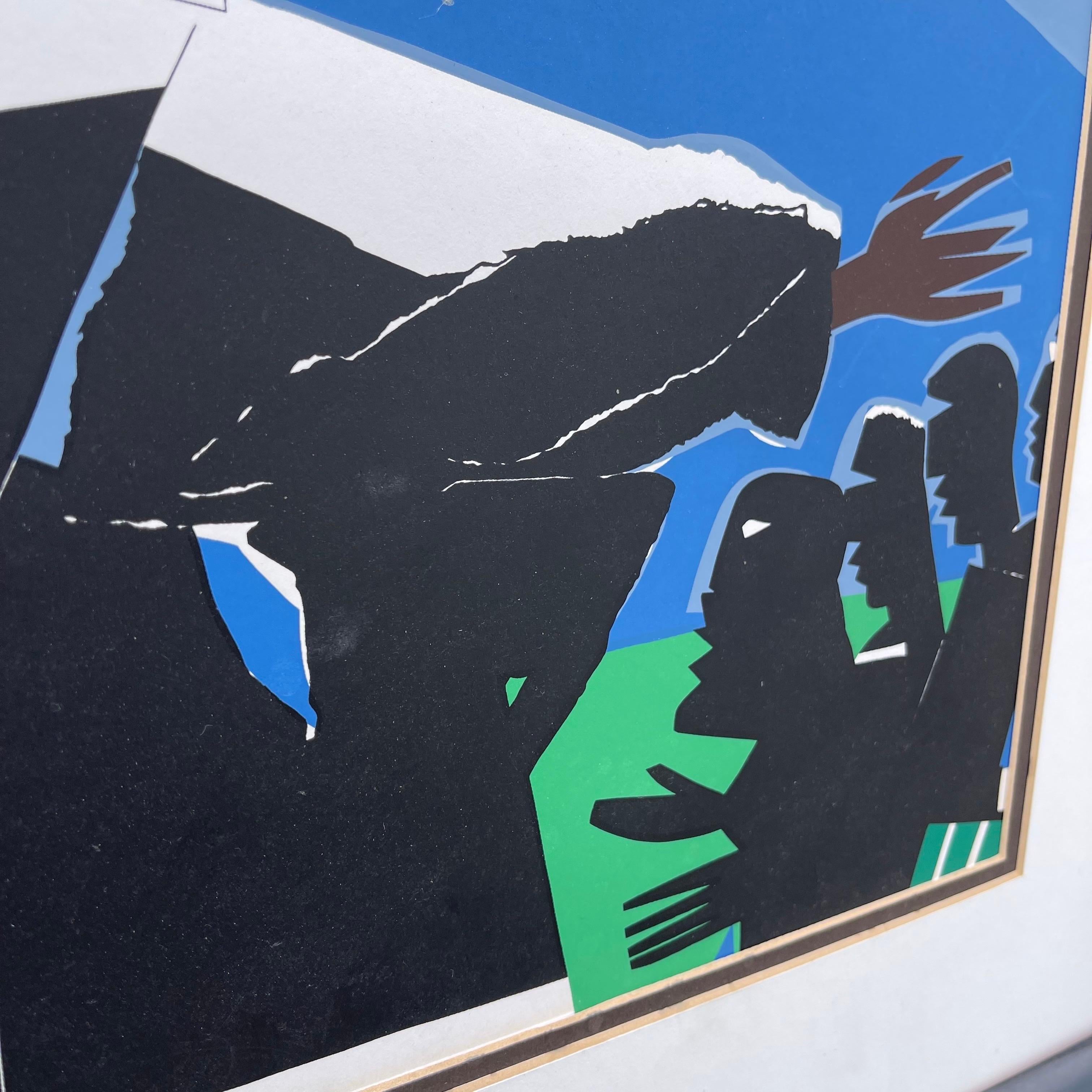 Romare Bearden, 1911-1988, “Martin Luther King, Jr. Mountain Top” Lithograph For Sale 3