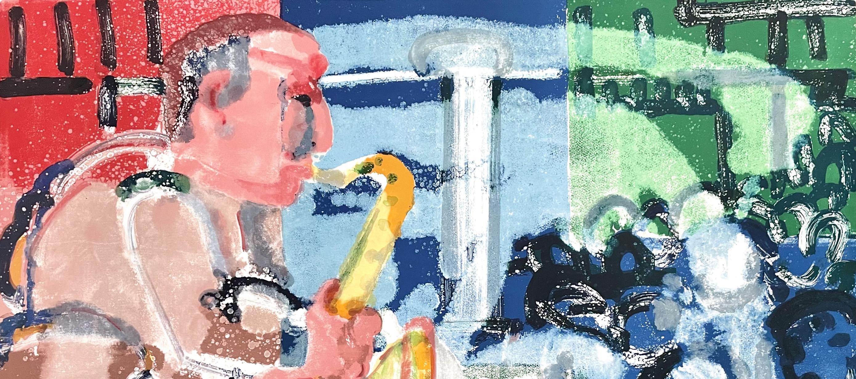 Bopping at the Birdland (Gelburd/Rosenberg 70-77), Jazz Series, Romare Bearden For Sale 1