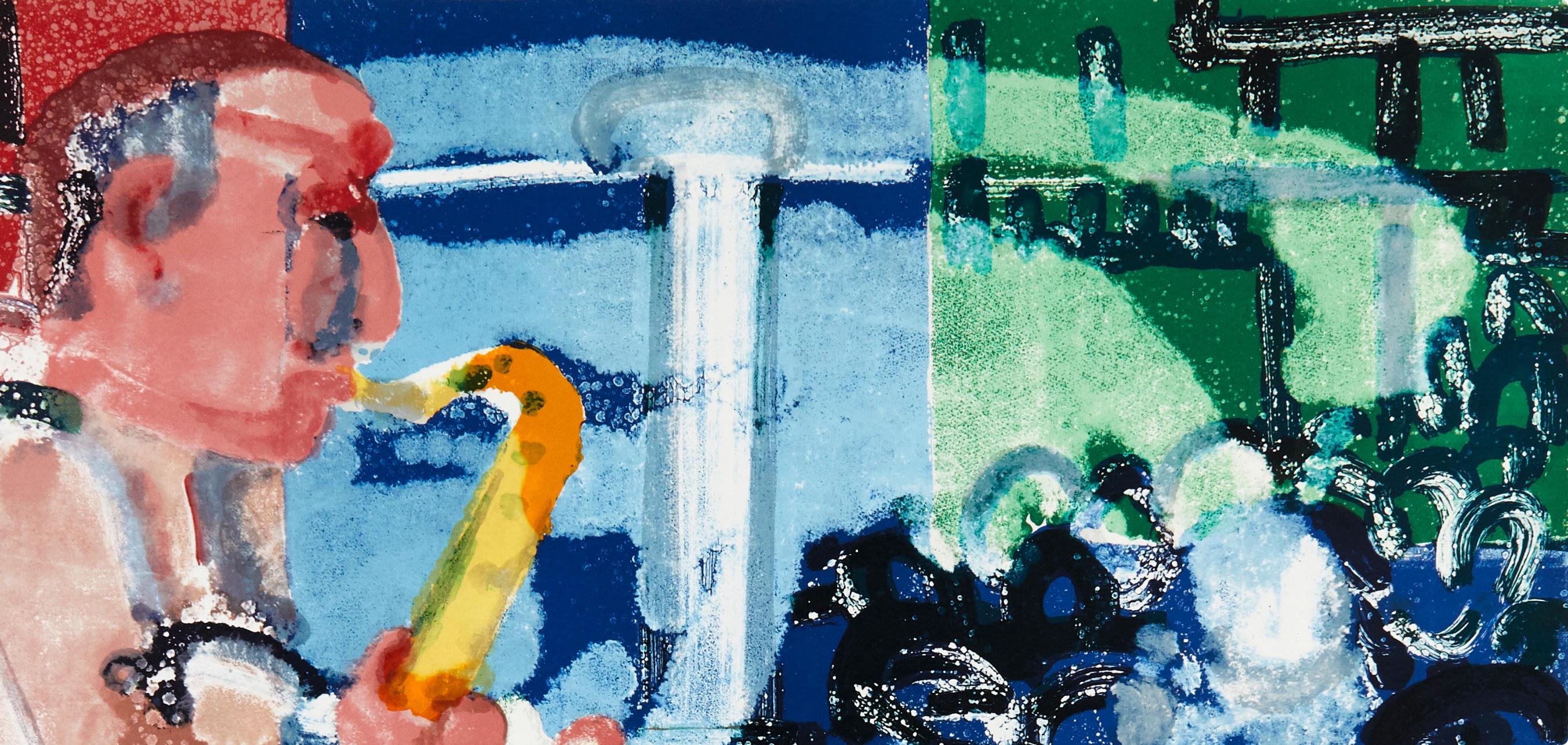 Bopping at the Birdland (Gelburd/Rosenberg 70-77), Jazz Series, Romare Bearden im Angebot 4