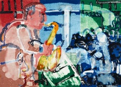Bopping at the Birdland (Gelburd/Rosenberg 70-77), Jazz Series, Romare Bearden