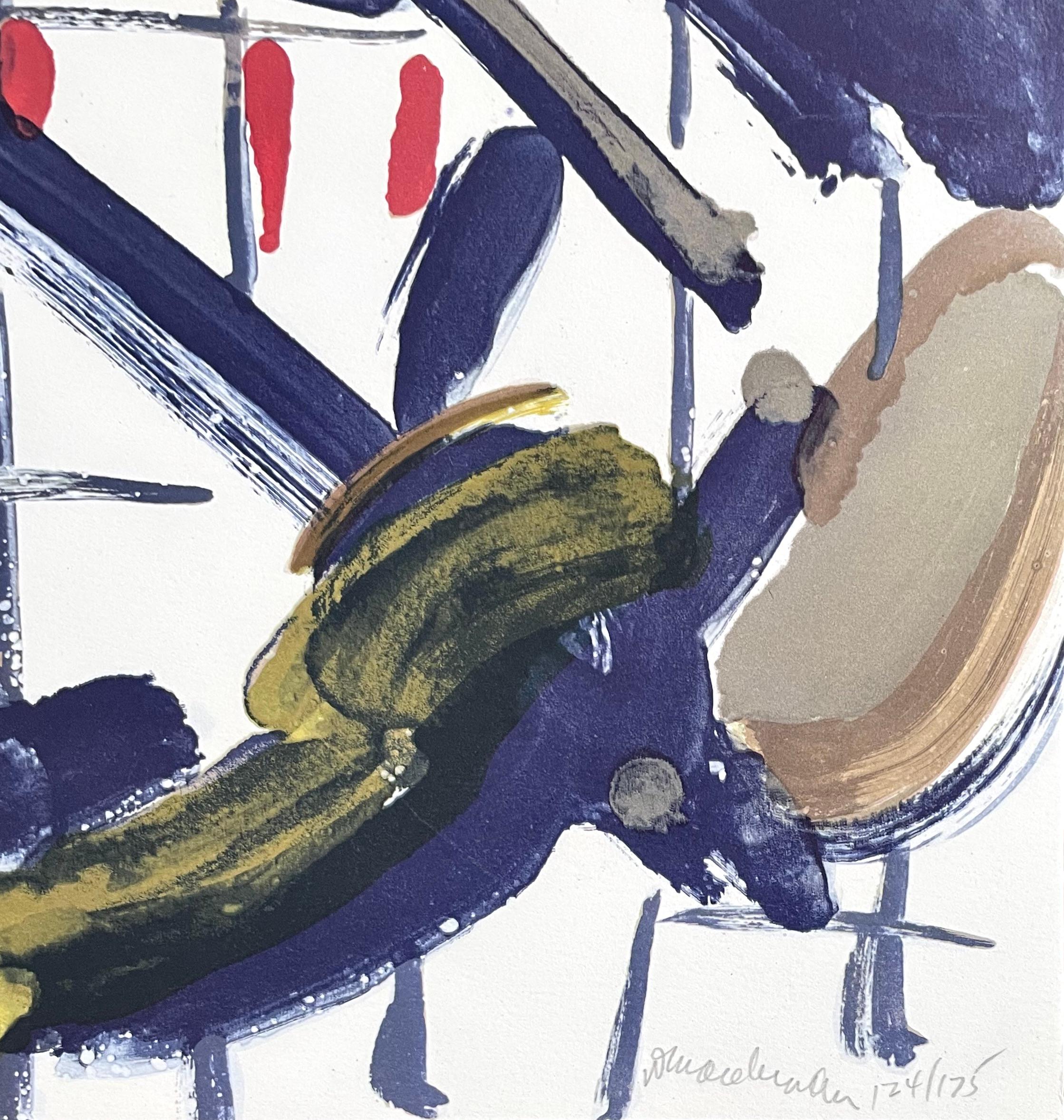 Sezione ottoni, Jamming da Minton (Gelburd/Rosenberg 72), Serie Jazz, Bearde - Print di Romare Bearden
