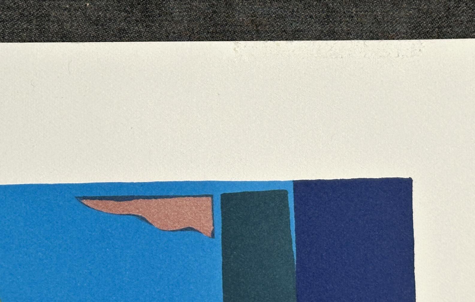 The Conversation  1979 Signed Limited Edition Lithograph For Sale 2