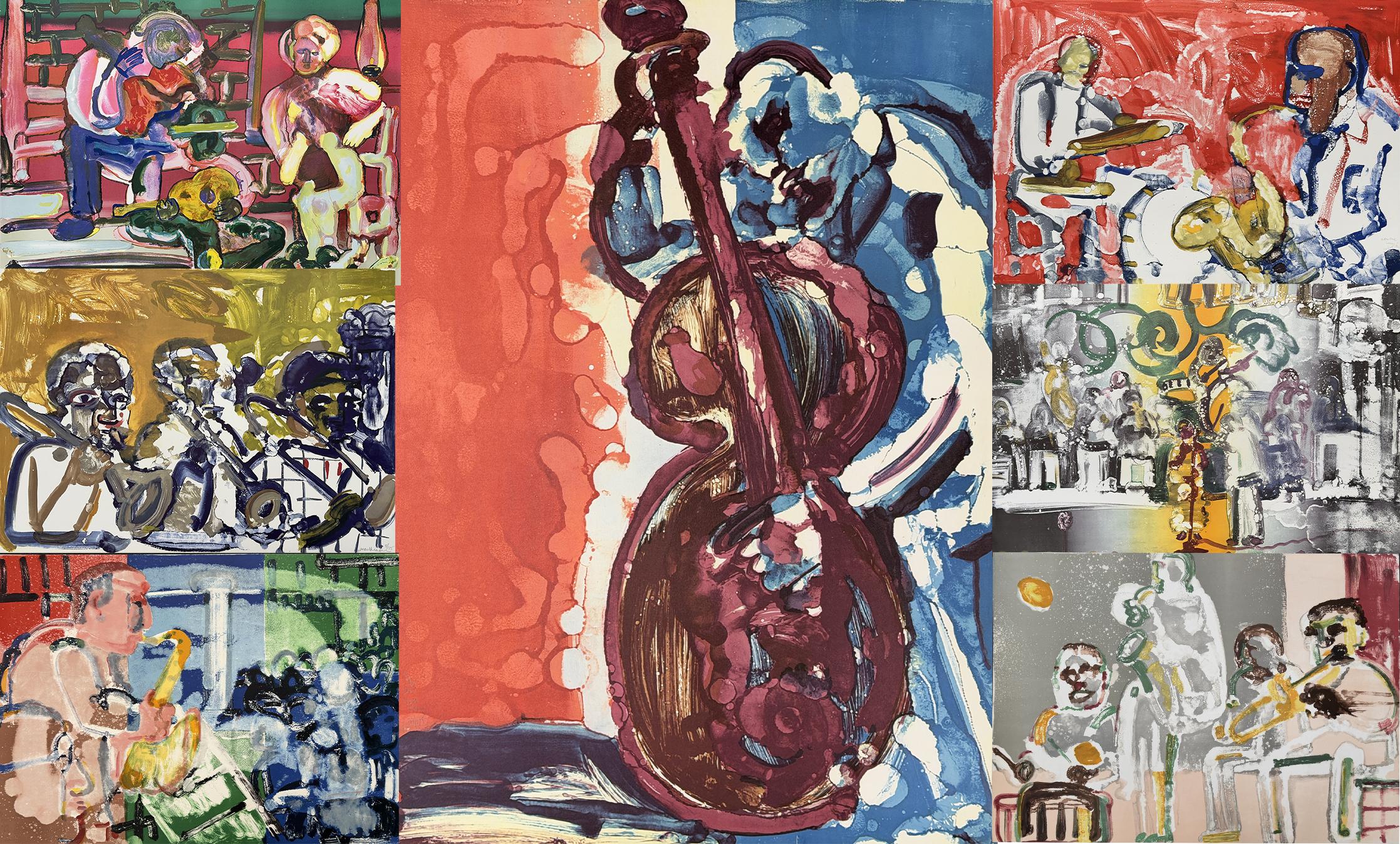 Série « Jazz » : ensemble de lithographies