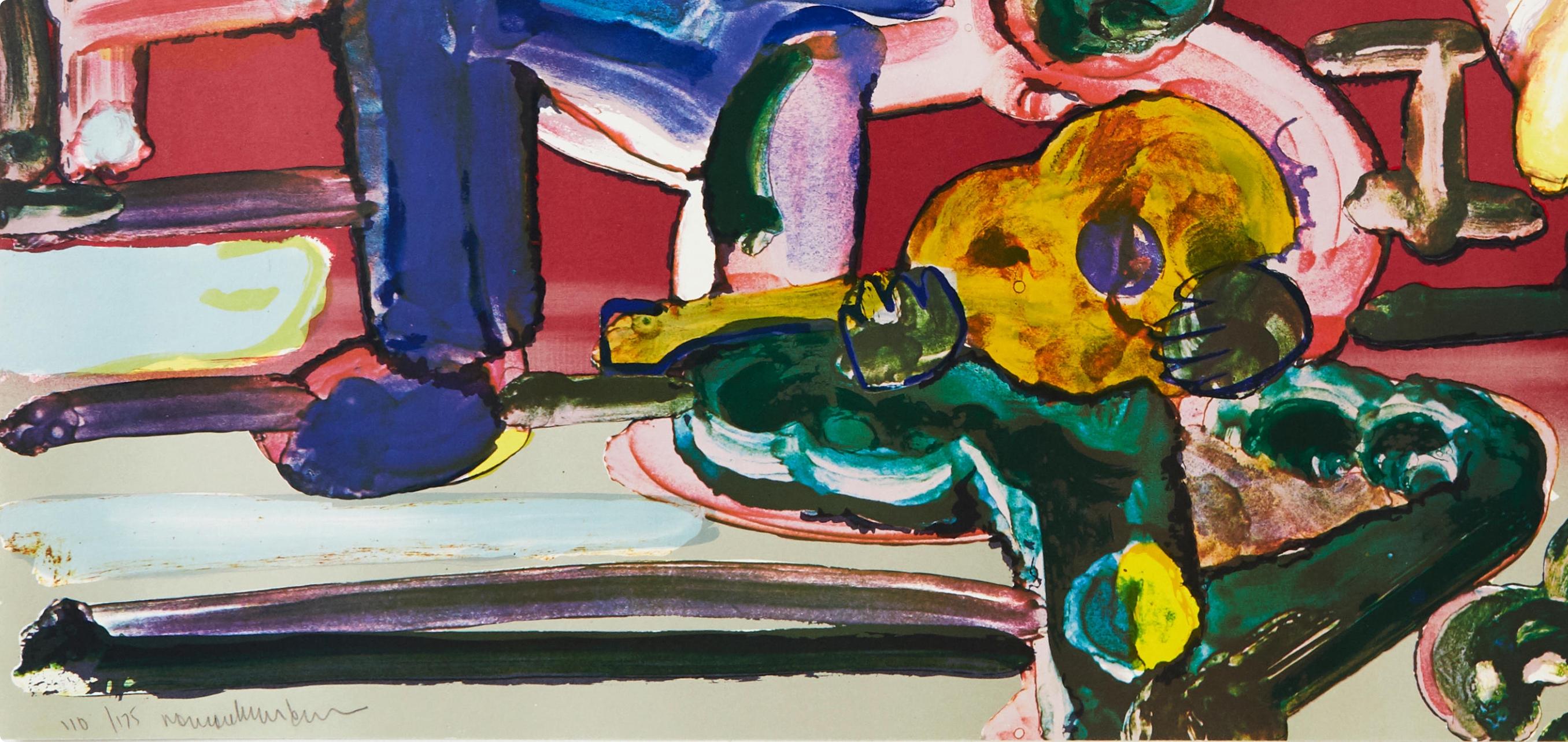 Serenata de Luisiana (Gelburd/Rosenberg 70-77), Serie Jazz - Landscape Print Rosa de Romare Bearden