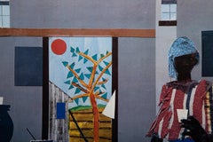 Mint Museum Exhibition Poster, Modern Poster by Romare Bearden