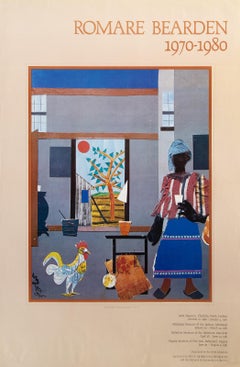Mint Museum Exhibition Poster, Modern Poster by Romare Bearden