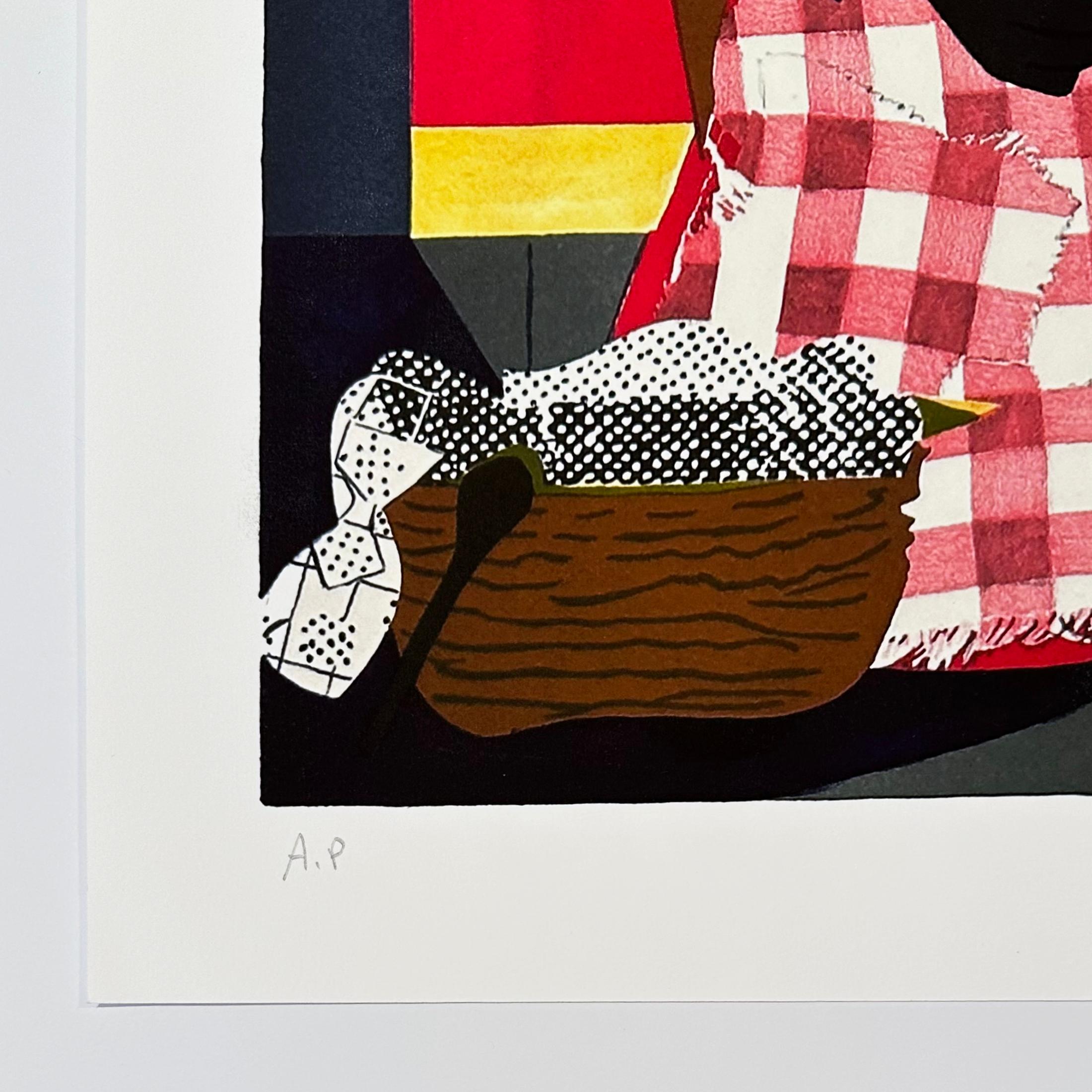 Mattina - Abstract Print Nero di Romare Bearden