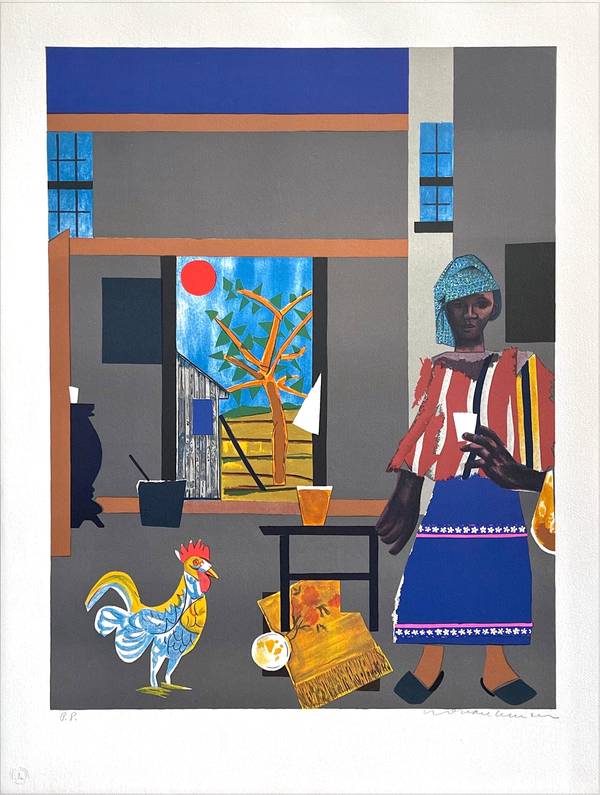 Modern Art Portrait Prints