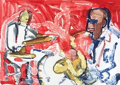 Out Corus (Gelburd/Rosenberg 70-77), Jazz Series, Romare Bearden