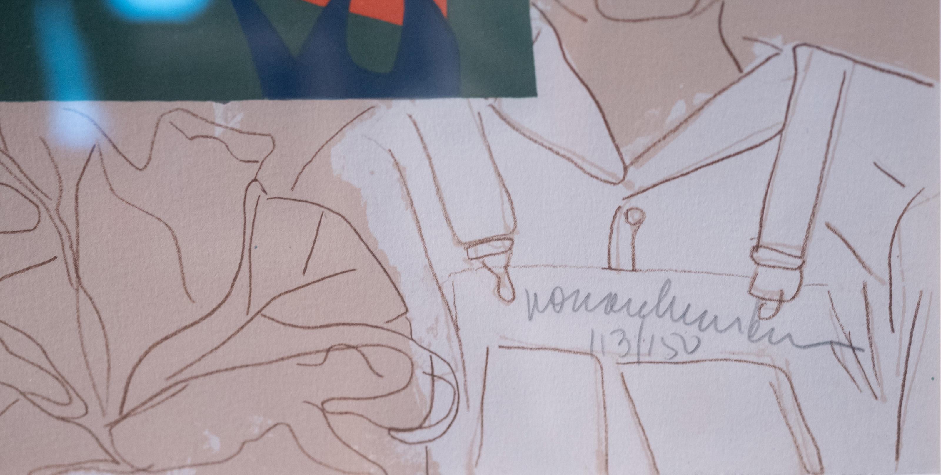 Pepper Jelly Lady, Litografia moderna, firmata e numerata da Romare Bearden in vendita 3
