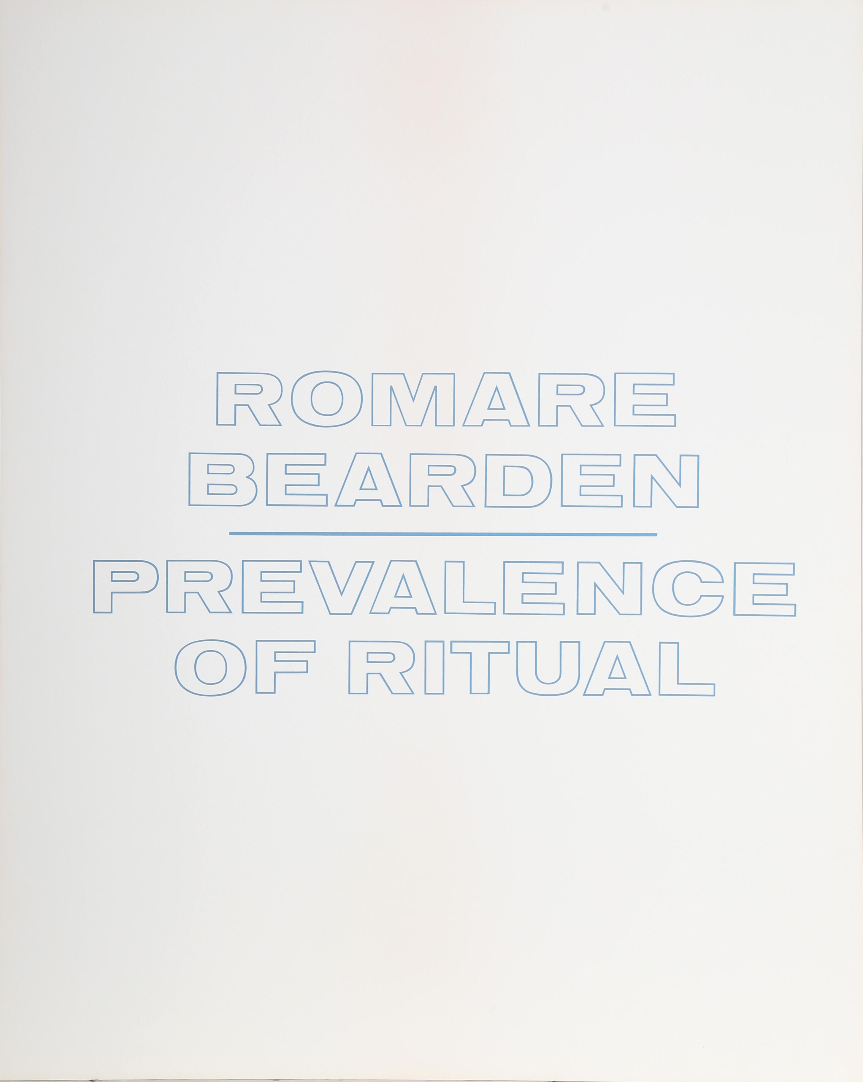 Prévalence du rituel, Portfolio de sérigraphies de Romare Bearden en vente 6