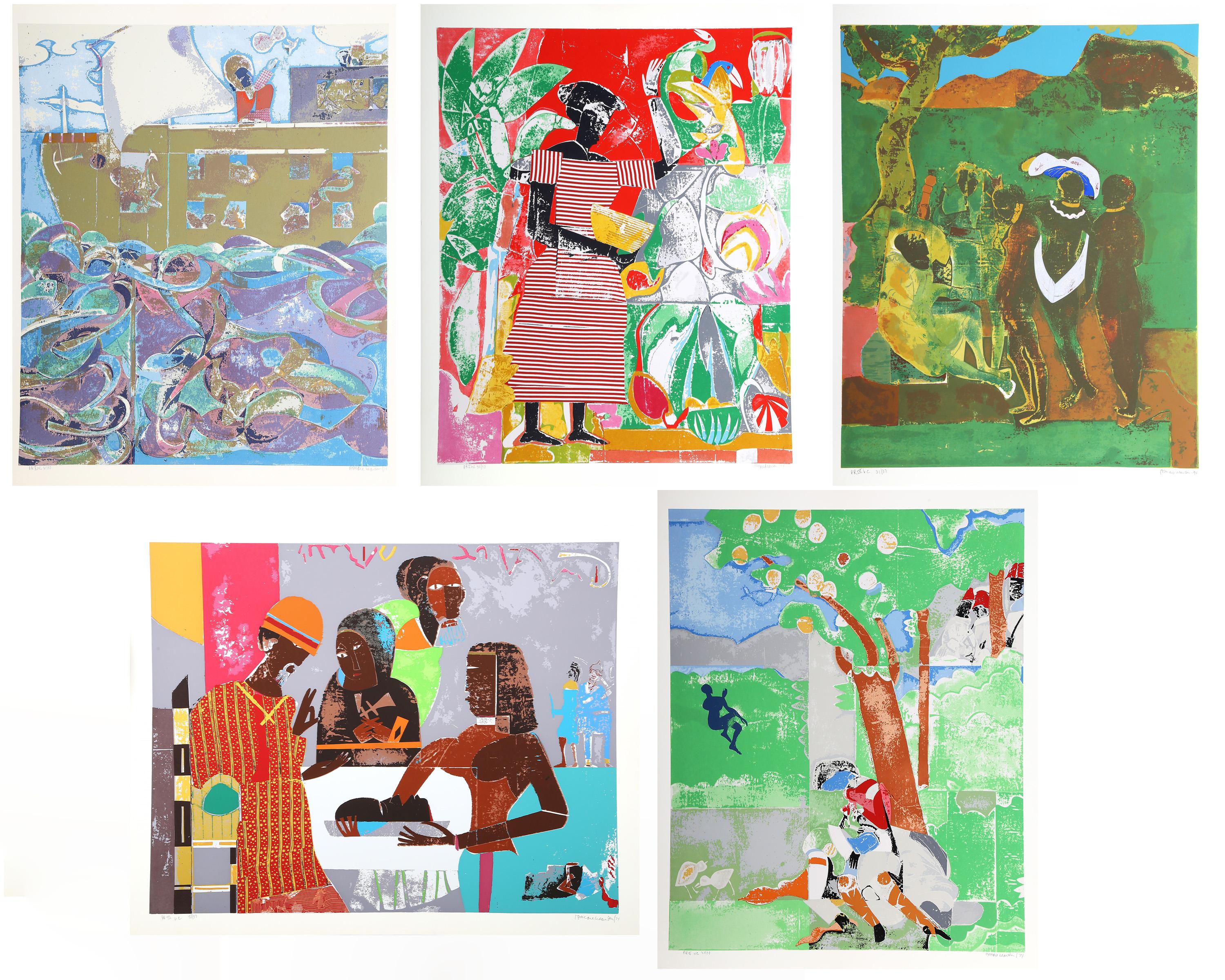 The complete portfolio of Romare Bearden's "Prevalence of Ritual" suite. In 1969, the Art Workers Coalition (AWC) submitted a list of demands to MoMA in New York. Included in this list was the requirement that a "section of the Museum, under the