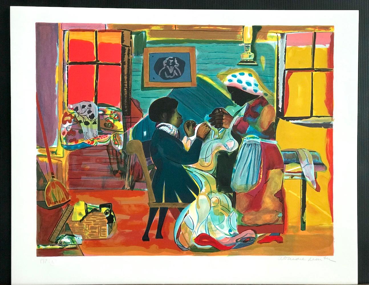 quilting time romare bearden