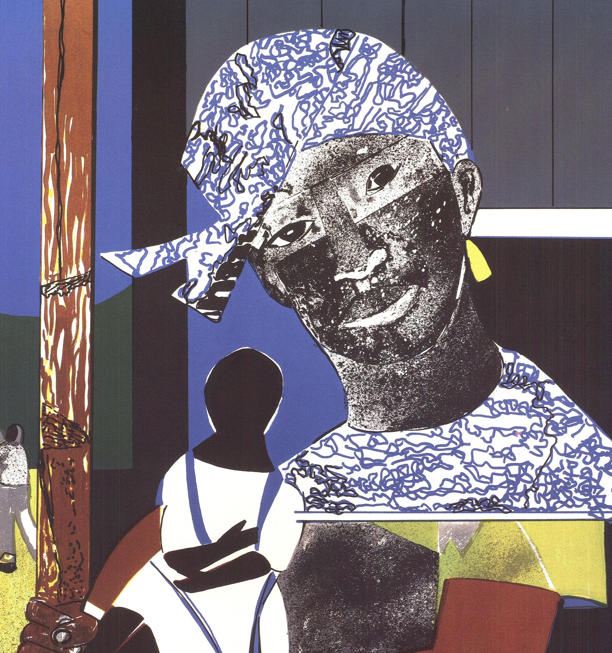 Romare Bearden 'Come Sunday' 1993- Offset Lithograph For Sale 2