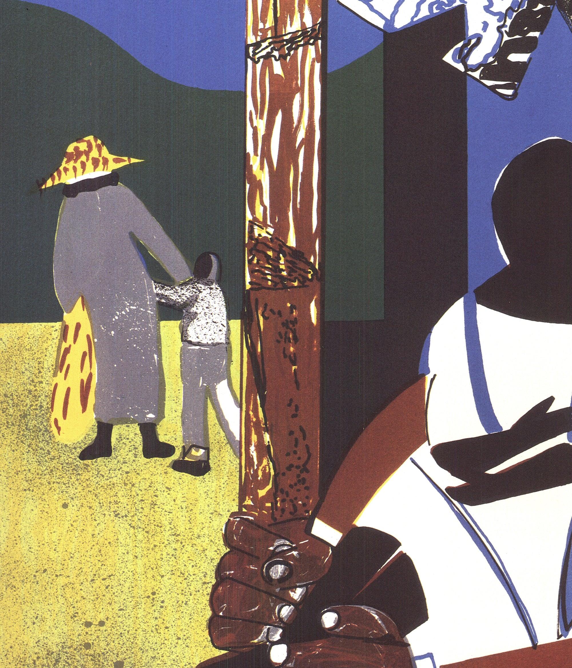 Romare Bearden 'Come Sunday' 1993- Offset Lithograph For Sale 3