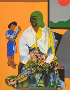 Romare Bearden MECKLENBURG AUTUMN Lithograph