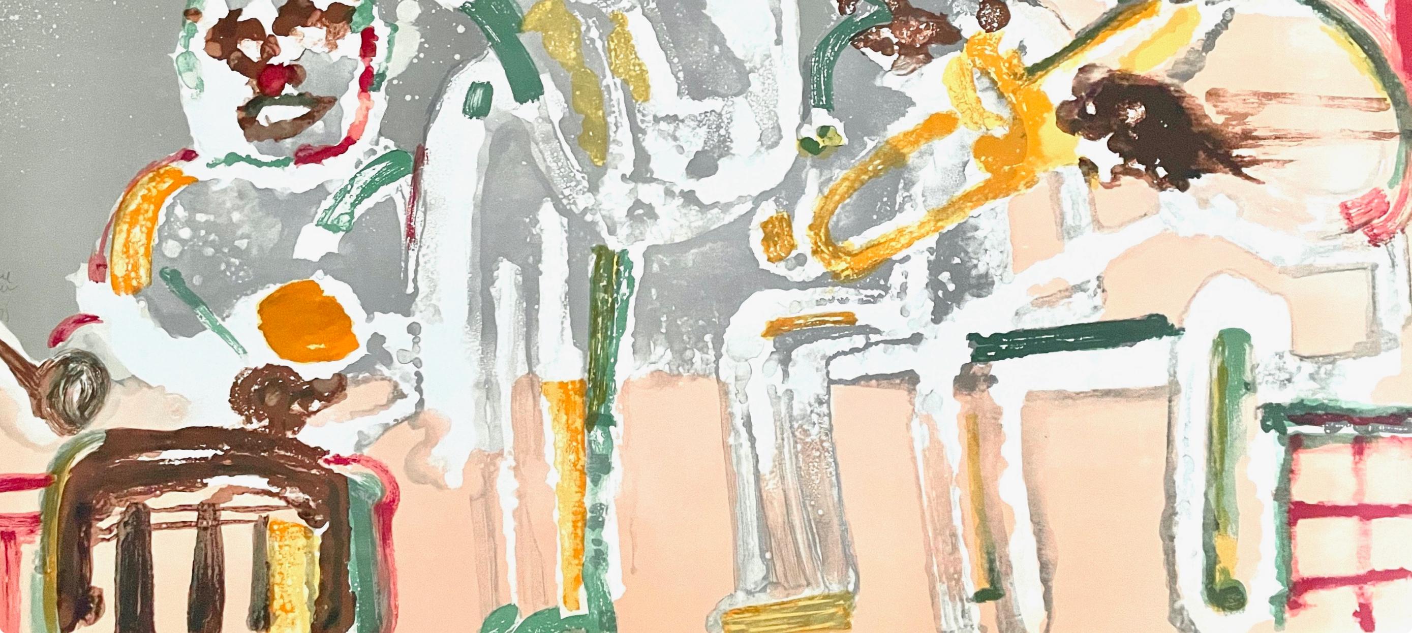 Tenor Sermon (Gelburd/Rosenberg 70-77), Jazz Series, Romare Bearden For Sale 2