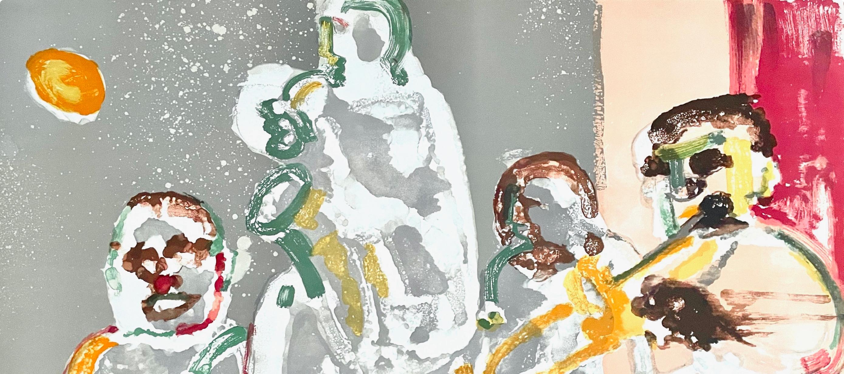 Tenor Sermon (Gelburd/Rosenberg 70-77), Jazz Series, Romare Bearden For Sale 3